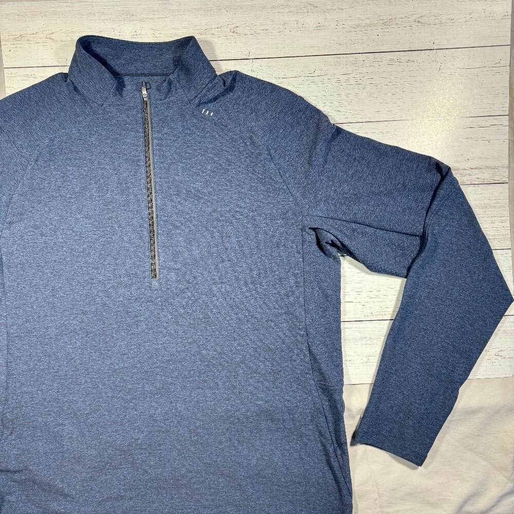 Lululemon - Quarter Zip - Blue - Men's X-Large